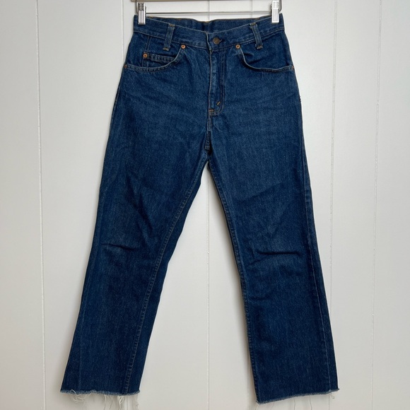 LEVIS | Vintage 1970’s Stovepipe Orange Tab Jeans - Picture 1 of 7